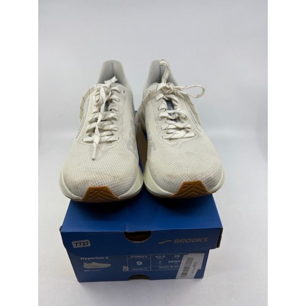 Brooks Hyperion 2 Athletic Shoes Lace-Up Low Top Onyx/Coconut Womens Size 9 - Picture 5 of 11